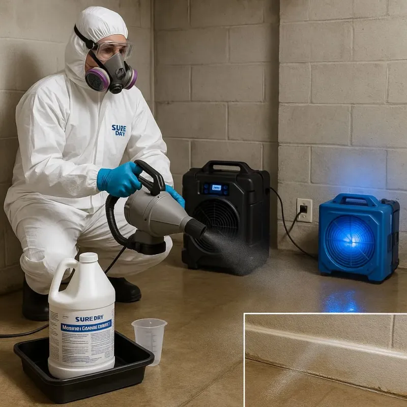 Sanitization and Odor Removal process in Watchung, NJ