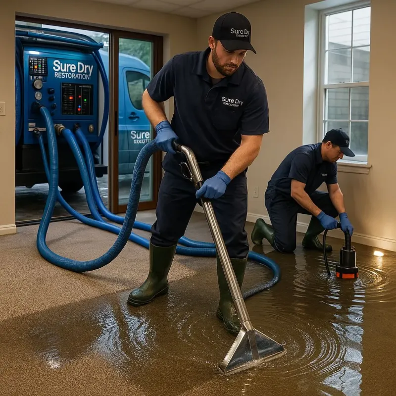 Water Extraction and Removal process in Watchung, NJ